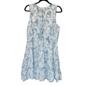 Steve Madden Finley Mini‎ Dress Blue/White Size XL